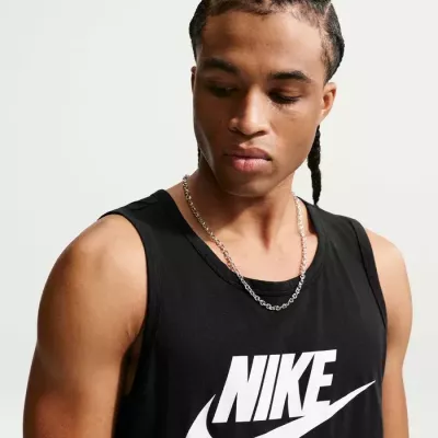 Débardeur Nike Tank Icon Futura homme noir logo Futura blanc AR4991-013