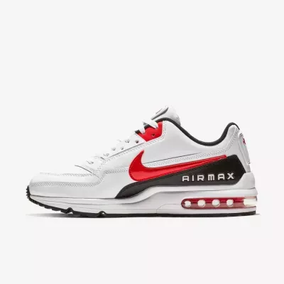 Nike Air Max LTD 3 homme blanc rouge university noir unité Air visible BV1171-100