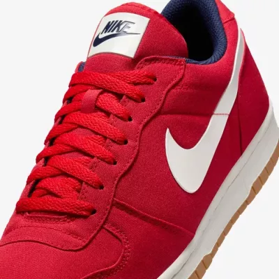 Nike Big Lux Low homme rouge varsity swoosh sail semelle gum 854166-600