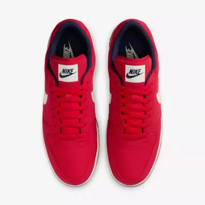 Nike Big Lux Low homme rouge varsity swoosh sail semelle gum 854166-600