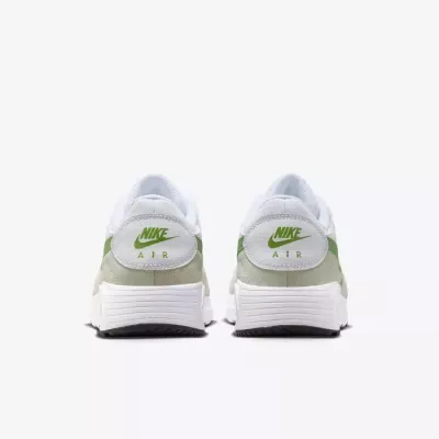 Nike Air Max SC femme blanc swoosh vert chlorophylle beige unité Air visible CW4554-117