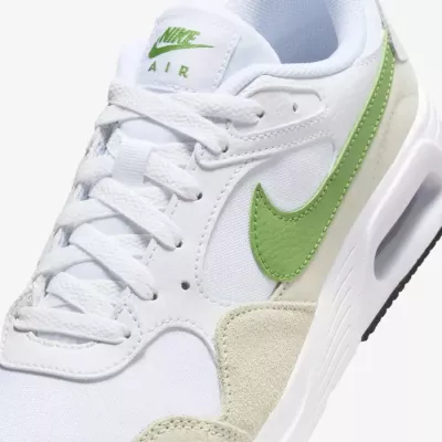 Nike Air Max SC femme blanc swoosh vert chlorophylle beige unité Air visible CW4554-117
