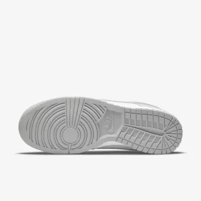 Nike Dunk Low Retro homme blanc gris fog swoosh cuir DD1391-103
