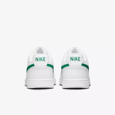 Nike Court Vision Low Next Nature homme blanc swoosh vert malachite DH2987-111