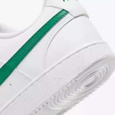 Nike Court Vision Low Next Nature homme blanc swoosh vert malachite DH2987-111