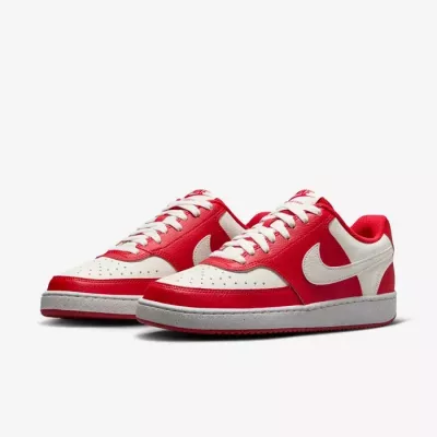 Nike Court Vision Low Next Nature femme rouge university swoosh sail DH3158-602