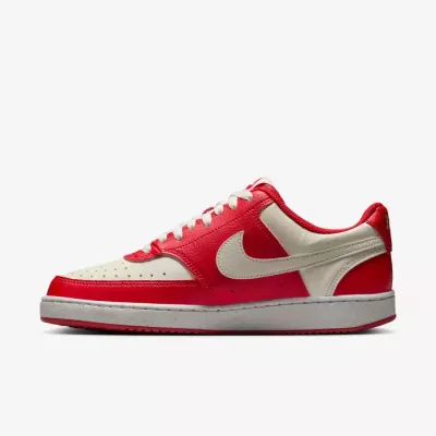 Nike Court Vision Low Next Nature femme rouge university swoosh sail DH3158-602