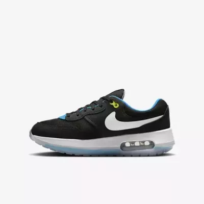 Nike Air Max Motif GS grand enfant noir bleu laser jaune unité Air visible DH9388-006