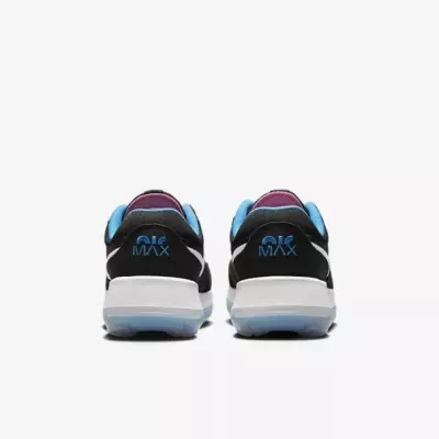 Nike Air Max Motif GS grand enfant noir bleu laser jaune unité Air visible DH9388-006