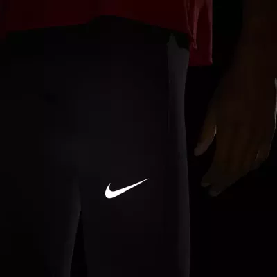 Collant running Nike Challenger Dri-FIT homme noir swoosh réfléchissant CZ8830-010