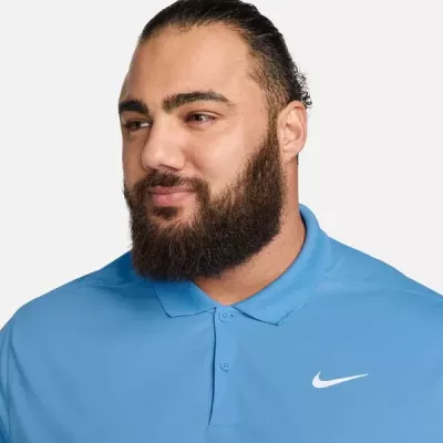 Polo Nike Dri-FIT Victory homme bleu university swoosh blanc DH0822-412