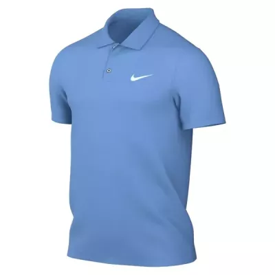 Polo Nike Dri-FIT Victory homme bleu university swoosh blanc DH0822-412