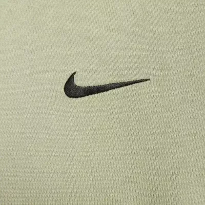 Sweat à capuche oversize Nike Sportswear Jersey femme vert sauge swoosh noir DM6417-386