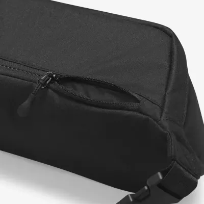 Sac banane Nike Elemental Premium noir double poche zippée logo Futura DN2556-010