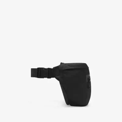 Sac banane Nike Elemental Premium noir double poche zippée logo Futura DN2556-010