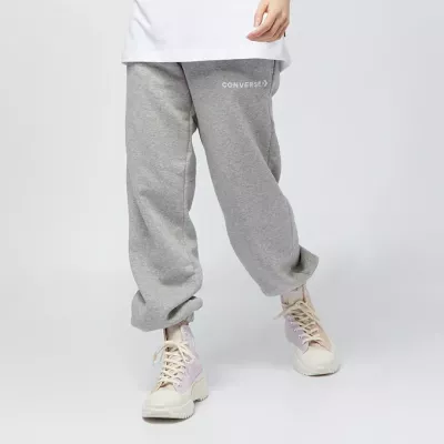 Converse Utility Fleece 1.5 10023718-A02 pantalon jogging molleton gris chiné femme