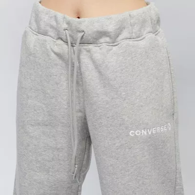 Converse Utility Fleece 1.5 10023718-A02 pantalon jogging molleton gris chiné femme