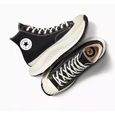 Converse Chuck 70 AT-CX A03277C sneaker montante plateforme noire unisexe toile coton semelle mousse CX crantée