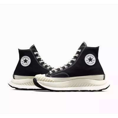 Converse Chuck 70 AT-CX A03277C sneaker montante plateforme noire unisexe toile coton semelle mousse CX crantée