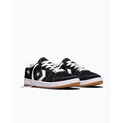 Converse AS-1 Pro A04144C sneaker basse daim cuir noire unisexe semelle gum chevrons design Alexis Sablone