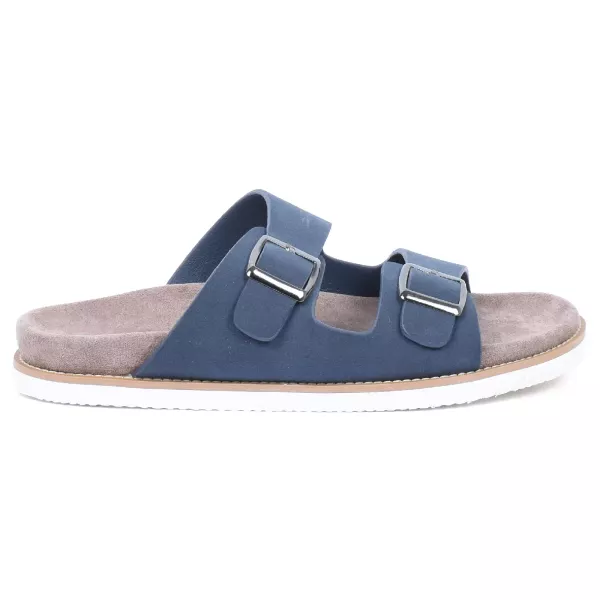 MULES HOMME BLEU MARINE