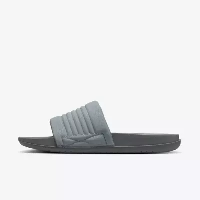Claquettes Nike Offcourt Adjust homme gris et vert DQ9624-006