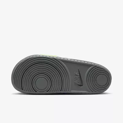 Claquettes Nike Offcourt Adjust homme gris et vert DQ9624-006