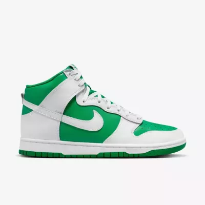 Baskets montantes Nike Dunk High Retro homme vert et blanc DV0829-300