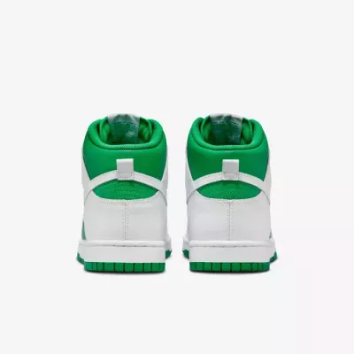 Baskets montantes Nike Dunk High Retro homme vert et blanc DV0829-300
