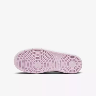 Baskets Nike Court Borough Low Recraft fille blanc et rose DV5456-105