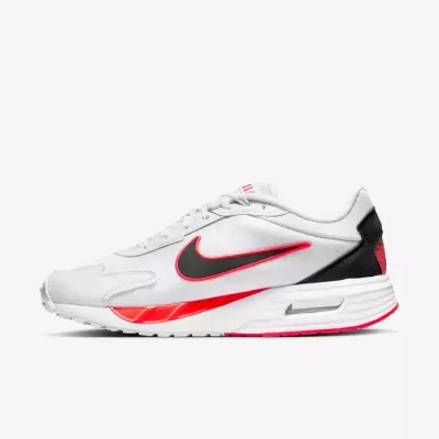 Baskets Nike Air Max Solo homme blanc noir et rouge DX3666-105