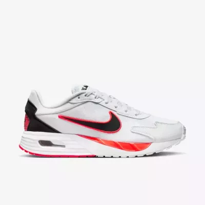 Baskets Nike Air Max Solo homme blanc noir et rouge DX3666-105