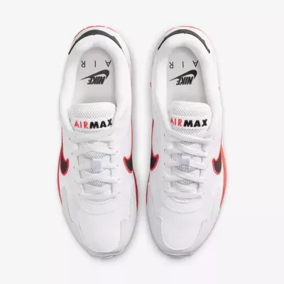 Baskets Nike Air Max Solo homme blanc noir et rouge DX3666-105