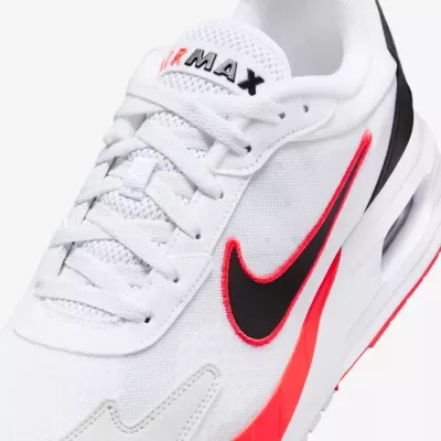 Baskets Nike Air Max Solo homme blanc noir et rouge DX3666-105