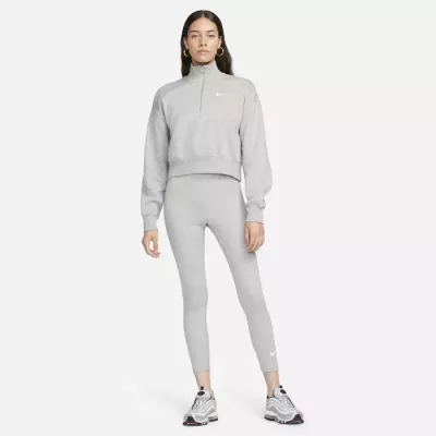 Legging Nike Sportswear Classic taille haute 7/8 femme gris chiné DV7789-063