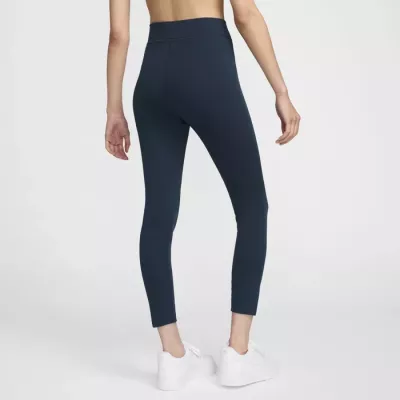 Legging Nike Sportswear Classic taille haute 7/8 femme bleu marine DV7789-478
