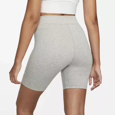 Short cycliste Nike Sportswear Classic taille haute femme gris chiné DV7797-063
