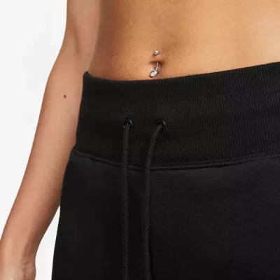 Pantalon Nike Sportswear Phoenix Fleece taille haute coupe large femme noir DQ5615-010