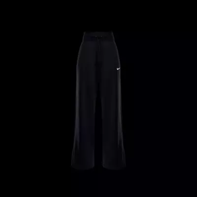 Pantalon Nike Sportswear Phoenix Fleece taille haute coupe large femme noir DQ5615-010