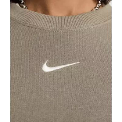 Sweat Nike Sportswear Phoenix Fleece col rond oversize femme vert sauge DQ5733-320