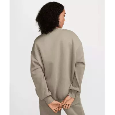Sweat Nike Sportswear Phoenix Fleece col rond oversize femme vert sauge DQ5733-320