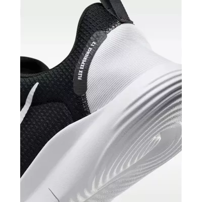 Chaussures de running Nike Flex Experience Run 12 homme noir et blanc DV0744-004
