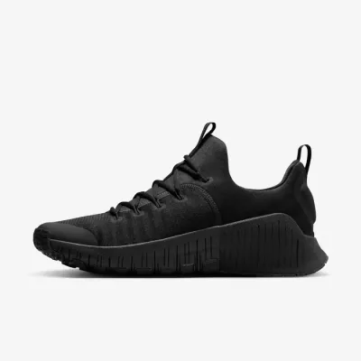 Nike Free Metcon 6 FJ7127-003 noire avec mesh respirant et maintien Flywire