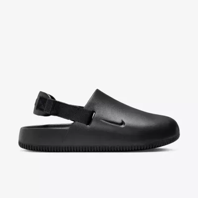 Mules Nike FD5131-001 noires avec mousse monobloc et bride arrière amovible
