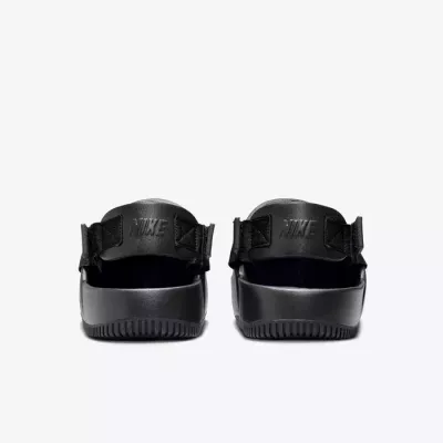 Mules Nike FD5131-001 noires avec mousse monobloc et bride arrière amovible