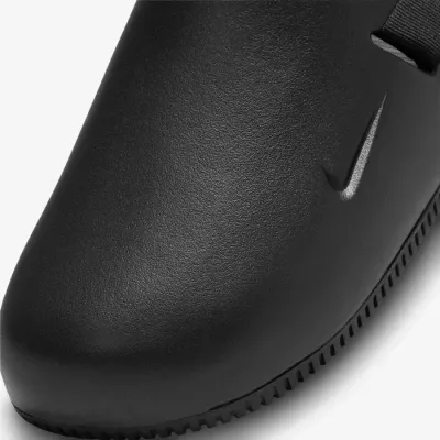 Mules Nike FD5131-001 noires avec mousse monobloc et bride arrière amovible