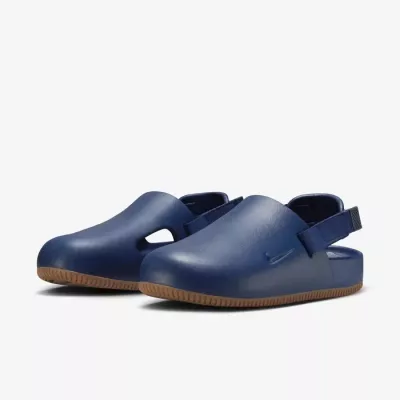 Mules Nike FD5131-400 bleu marine avec mousse confortable et bride arrière réglable