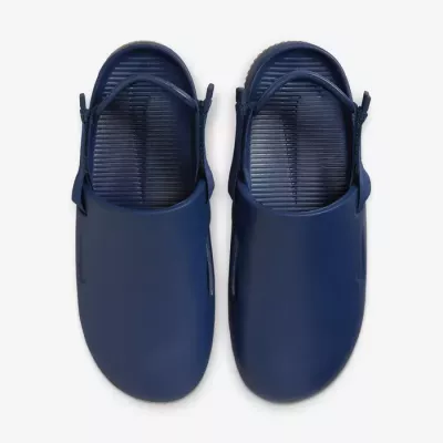 Mules Nike FD5131-400 bleu marine avec mousse confortable et bride arrière réglable