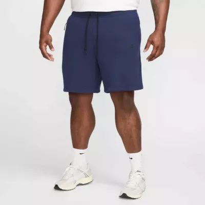 Short Nike Tech Fleece FB8171-451 bleu marine homme avec tissu premium et coupe confortable