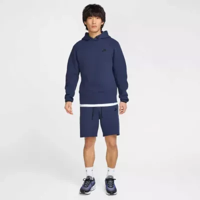 Short Nike Tech Fleece FB8171-451 bleu marine homme avec tissu premium et coupe confortable